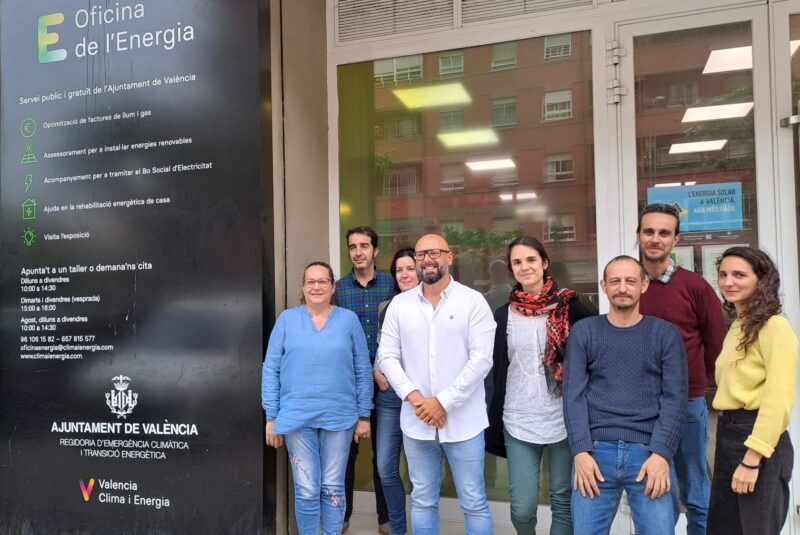 La Oficina de la Energia del Ayuntamiento de Valencia finalista de los Premios de la Noche de la Energía como Mejor Iniciativa Pública Energética de España 2023