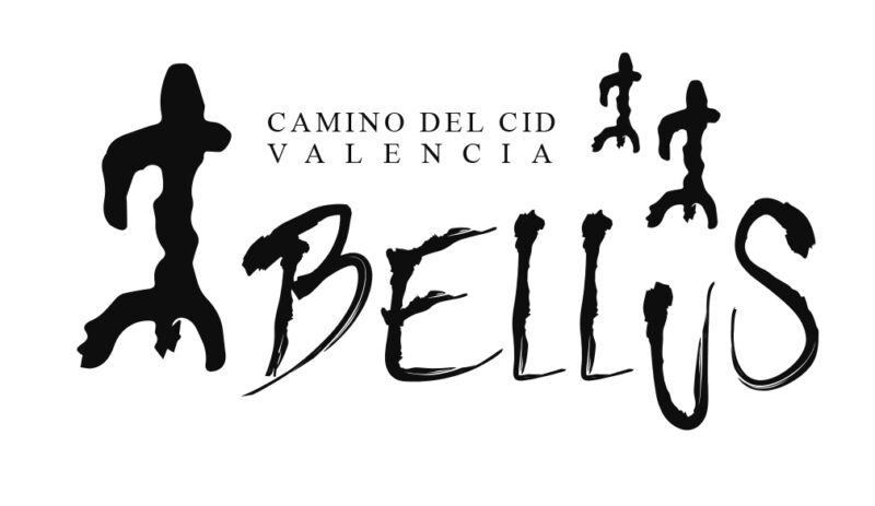 La figura de un antropomorfo hallado en la cueva de la Pechina de Bellús ilustra el nuevo sello del Camino del Cid