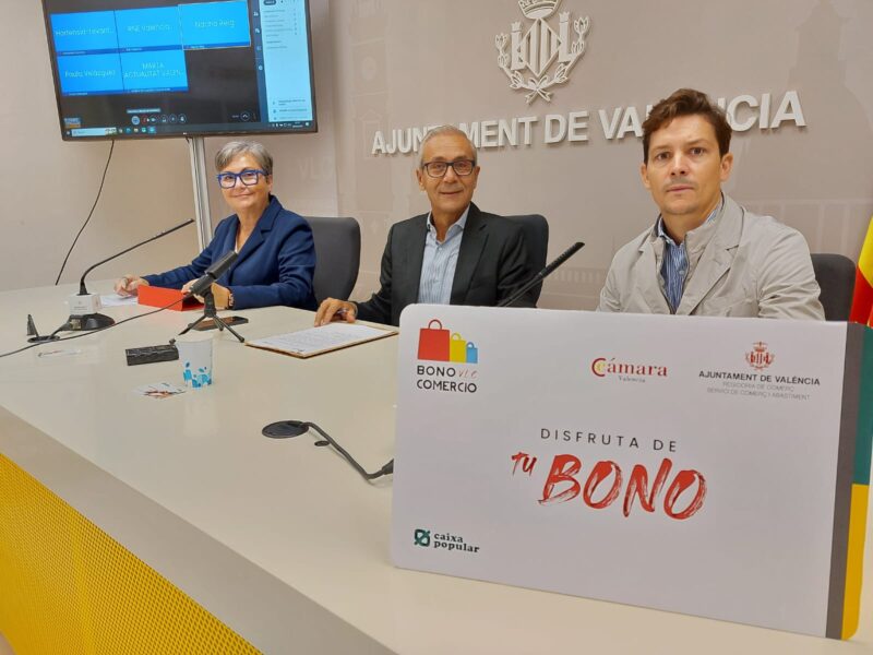 Valencia comenzará a vender los 28.700 bonos comercio a partir del próximo lunes, 2 de octubre