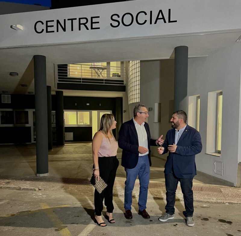 Toni Pérez inaugura la ampliación y reforma del centro social de El Verger