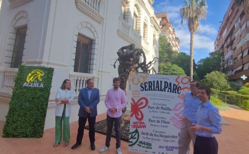 Los visitantes del Parque de Malilla, el Parque del Oeste y el Jardín de les Hespérides disfrutarán de música en directo en la nueva edición de Serialparc