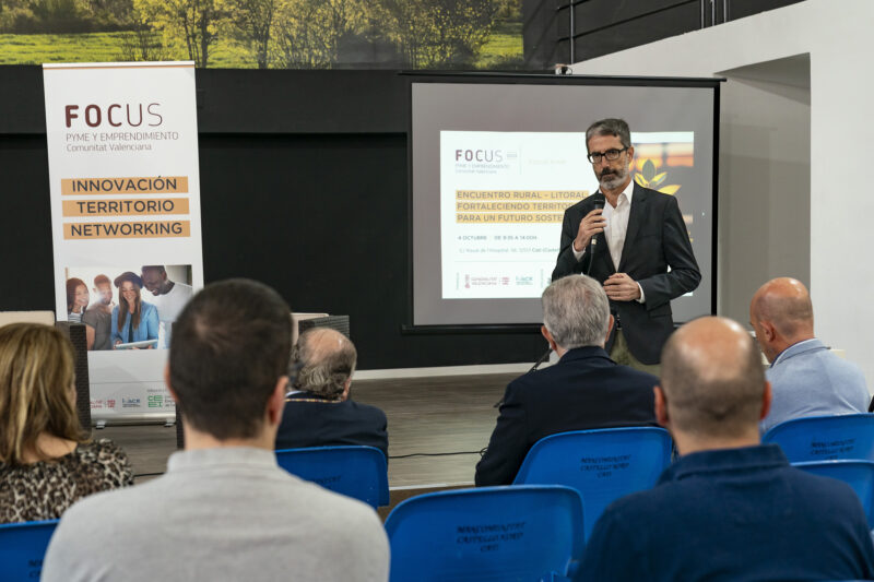 Focus Pyme celebra un foro en Catí para buscar sinergias entre lo rural y el litoral para avanzar hacia un futuro sostenible