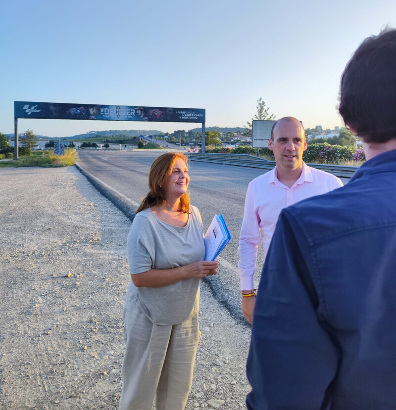 La Diputación de Valencia acondiciona el acceso al Circuito de Cheste desde la A-3