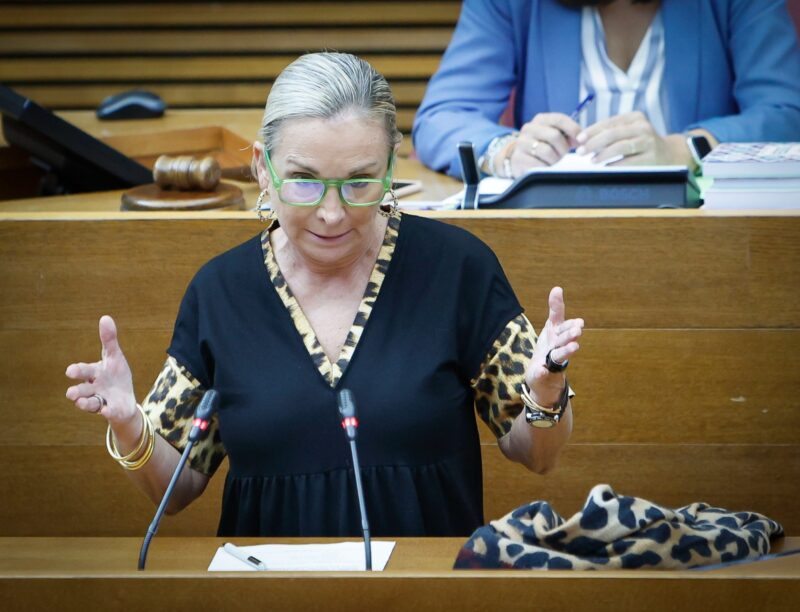 Teresa Ramírez (VOX) respecto a la propuesta de Compromís sobre financiación autonómica: “Es una estrategia política, busca el titular, pero gestión: cero”