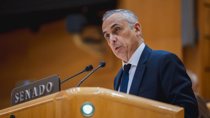 Ángel Pelayo, al PSOE: «No hace falta estar en el Congreso a golpe de pistola para alterar la vida democrática»