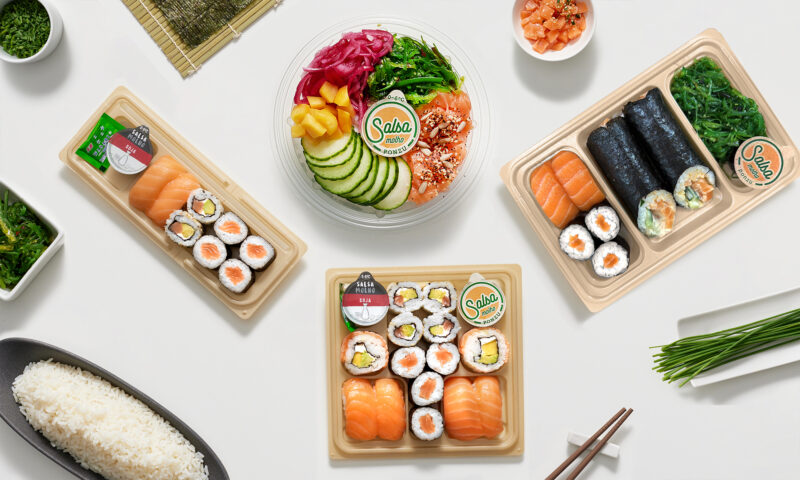 Mercadona incorpora el Sushi a su surtido de productos sin gluten