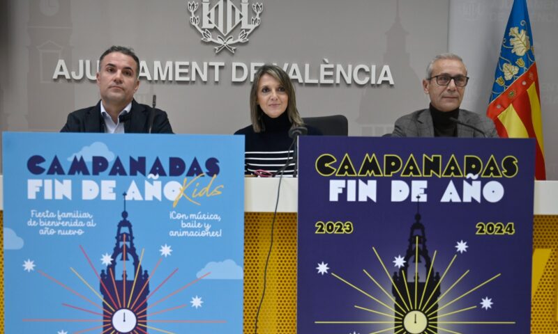 Valencia despide 2023 con el lanzamiento simultáneo, por primera vez en España, de cuatro castillos artificiales