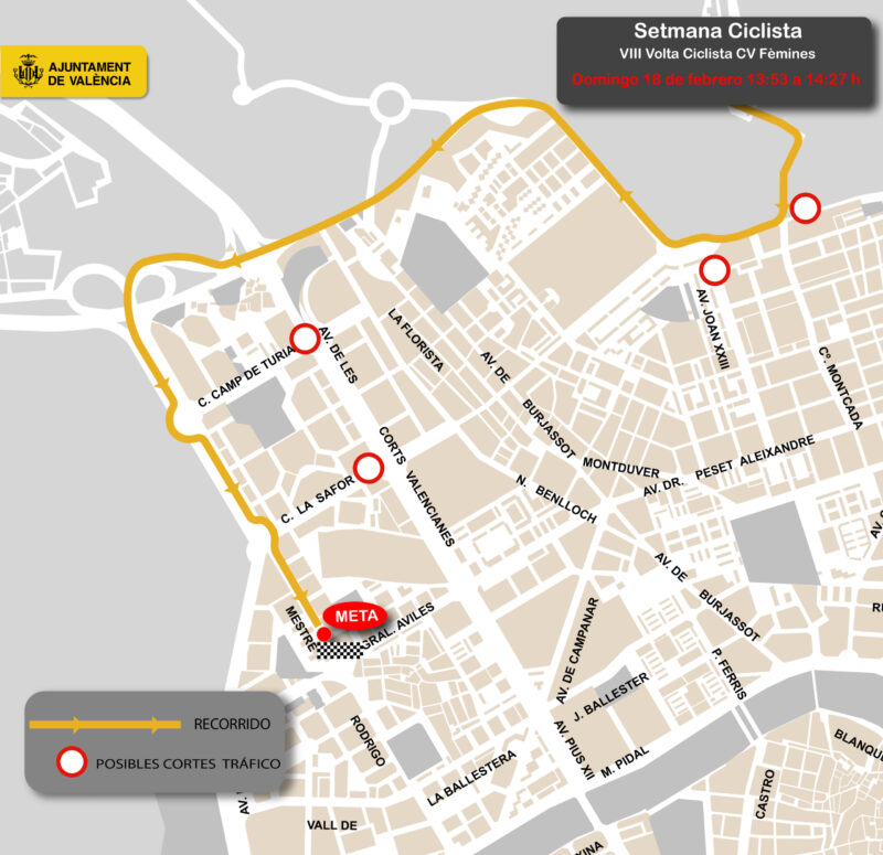 Valencia acoge este fin de semana el Carnaval Russafa Cultura Viva y la VIII Vuelta Ciclista Comunitat Valenciana Féminas