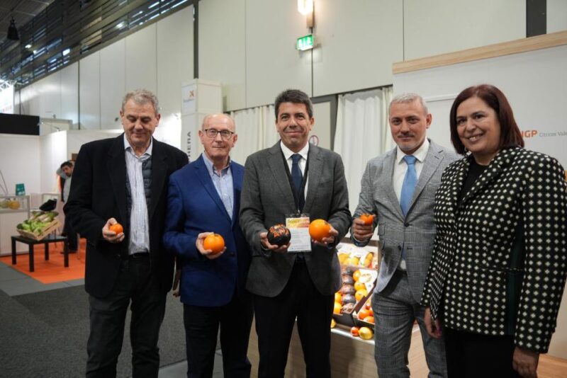Carlos Mazón: “La huerta de Europa está en la Comunitat Valenciana y vamos a luchar para que siga siendo así”