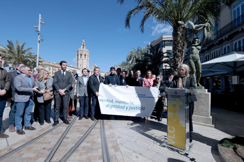 Valencia recuerda a las víctimas del 11-M