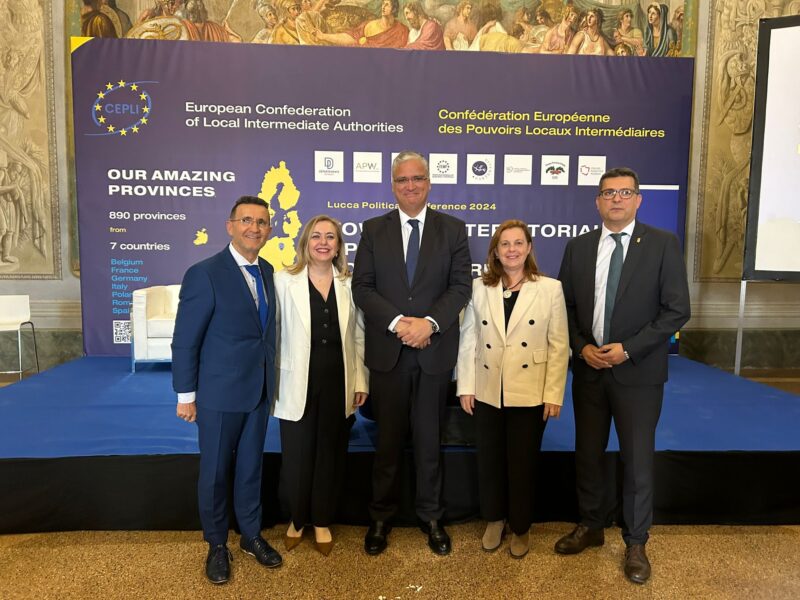 La Diputació de Valencia solicita gestionar Fondos de Cohesión Territorial para que la financiación europea llegue a los municipios  