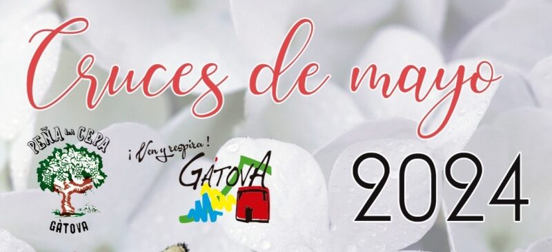Gátova se prepara para la Fiesta de las Cruces de mayo.