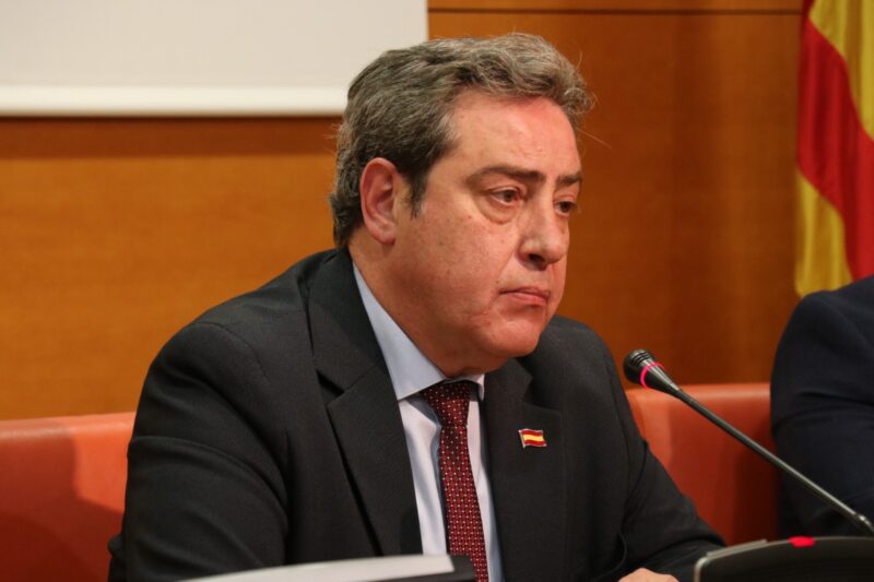 José María Llanos: «VOX no está tan contento con la AVL como está nuestro socio de gobierno”