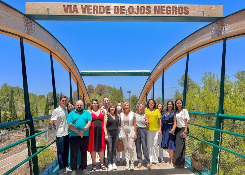 La Generalitat conecta la Vía Verde de Ojos Negros y la Vía Churra que une las provincias de Valencia y Castellón con la de Teruel tras invertir 2 millones