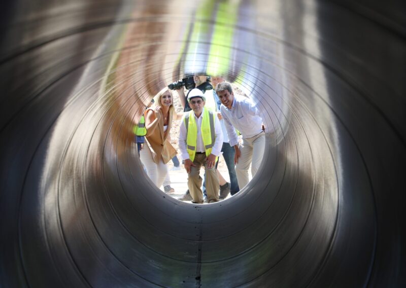 Carlos Mazón: “Las obras del tramo I del postrasvase Júcar-Vinalopó avanzan a buen ritmo y estarán finalizadas en agosto de 2025”