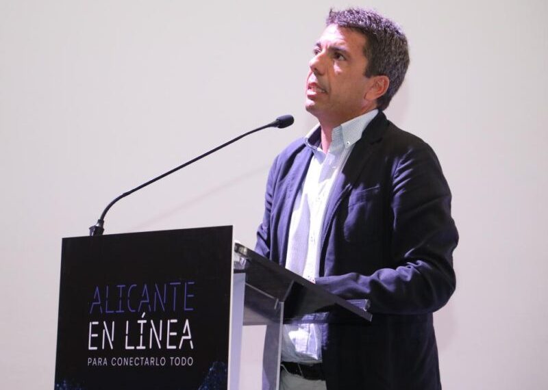 Mazón “no contentos con paralizar 26 veces de manera política e injustificable el Trasvase Tajo-Segura, el Gobierno nos quiere paralizar ahora el Trasvase Júcar-Vinalopó”