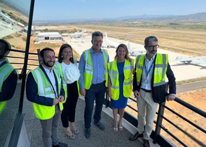 Aerocas y el Ayuntamiento de Castellón acuerdan reforzar la promoción de la ciudad y mejorar el transporte público entre la capital de la Plana y el aeropuerto
