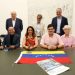 El secretario autonómico de Representación ante la UE recibe a una delegación de ciudadanos venezolanos residentes en la Comunitat Valenciana