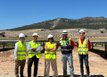 El director general de Energía visita las obras del complejo solar fotovoltaico del Valle de Ayora que tendrá capacidad para abastecer 50.000 hogares