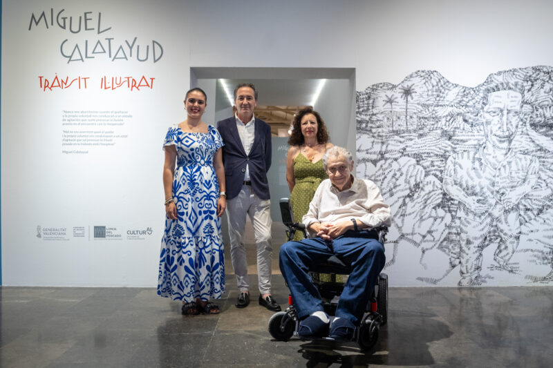 El Consorci de Museus expone en la Lonja del Pescado de Alicante una retrospectiva del premiado ilustrador alicantino Miguel Calatayud