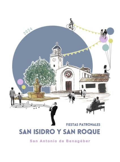 San Antonio de Benagéber presenta la imagen gráfica de las fiestas de San Isidro y San Roque 2024