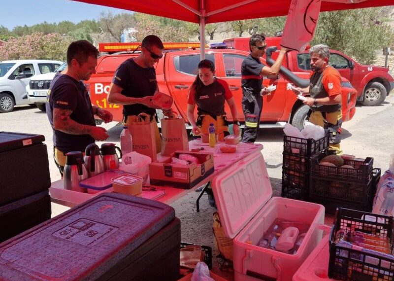 La Conselleria de Justicia e Interior mejora la calidad del avituallamiento de los Bomberos Forestales