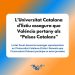 L’Universitat Catalana d’Estiu assegura que Valéncia pertany als “països catalans”