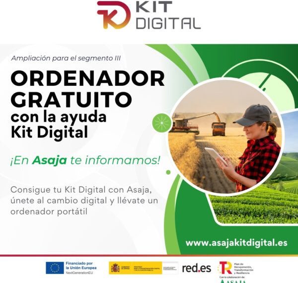 ASAJA promueve la digitalización en agricultura y ganadería con el Programa Kit Digital