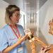 Los hospitales General de Elche y Vinalopó conciencian sobre el uso de pirotecnia en un tríptico informativo