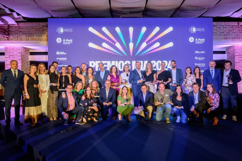Arroz Dacsa, Avantio, Choví, grupo sanitario Ribera, Incubadora con Valores y Merche Añón, ganadores de los premios MIA 2024