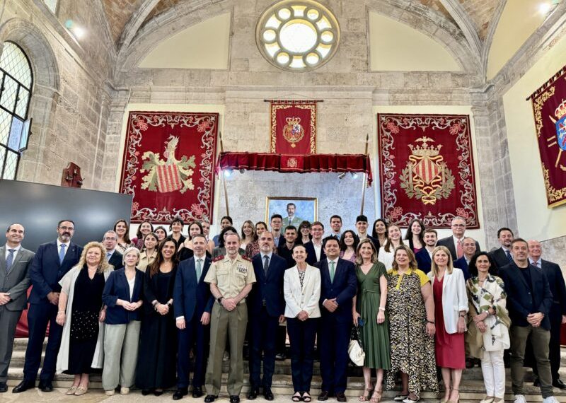 VII edición de los Premios Capitanía General de Valencia a los 27 mejores alumnos universitarios de la Comunidad Valenciana