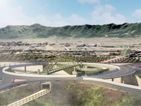 La pasarela ciclopeatonal que unirá Sueca y Fortaleny estará operativa en marzo de 2025