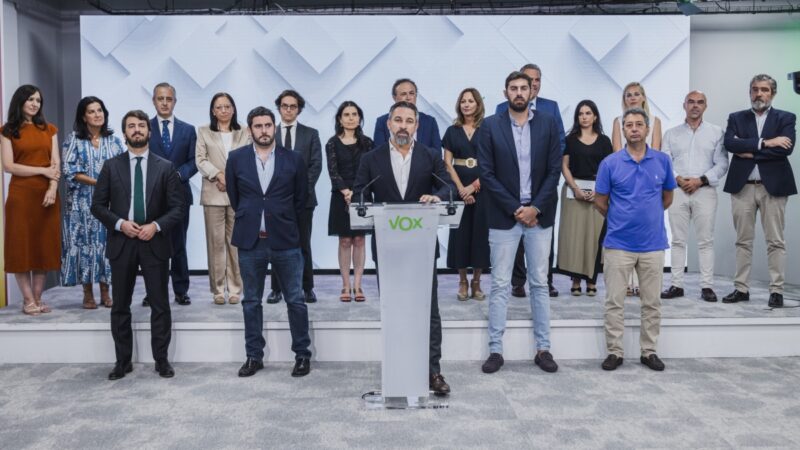 VOX rompe el acuerdo de gobierno y retira el apoyo parlamentario a los gobiernos del PP