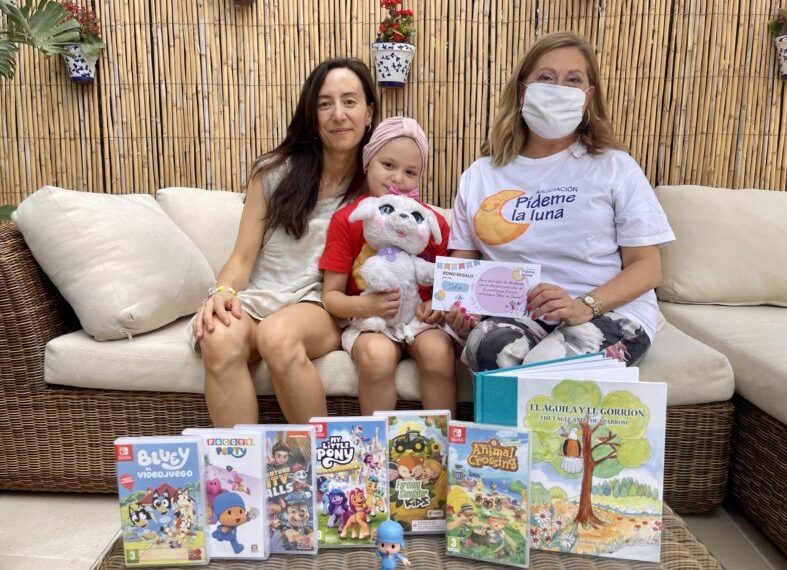 Sofía, una niña de oncología de Valencia cumple su sueño