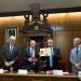 El Centenar de la Ploma visita el Molt Ilustre Ajuntament de Daroca.