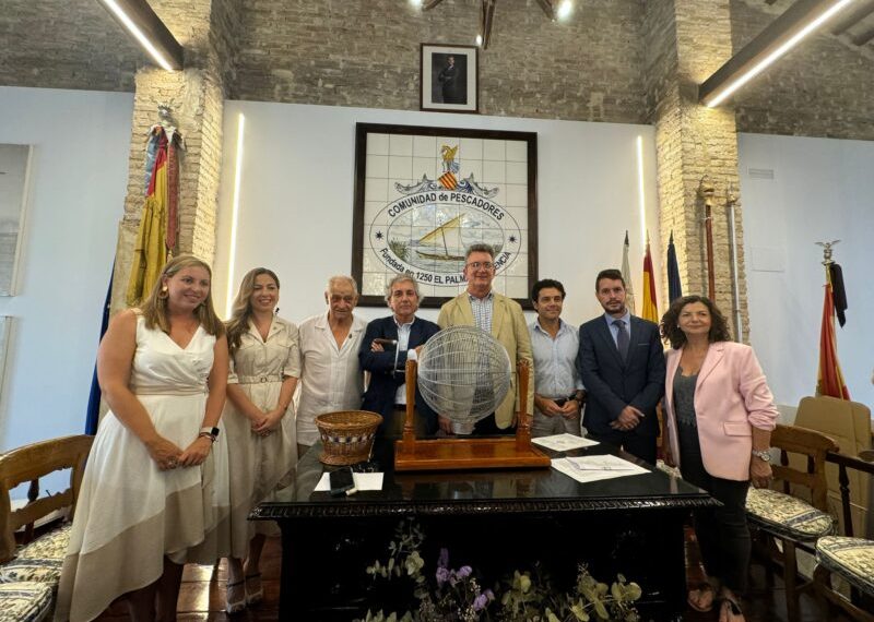 Vicente Martínez Mus en el sorteo de Redolins de la Albufera