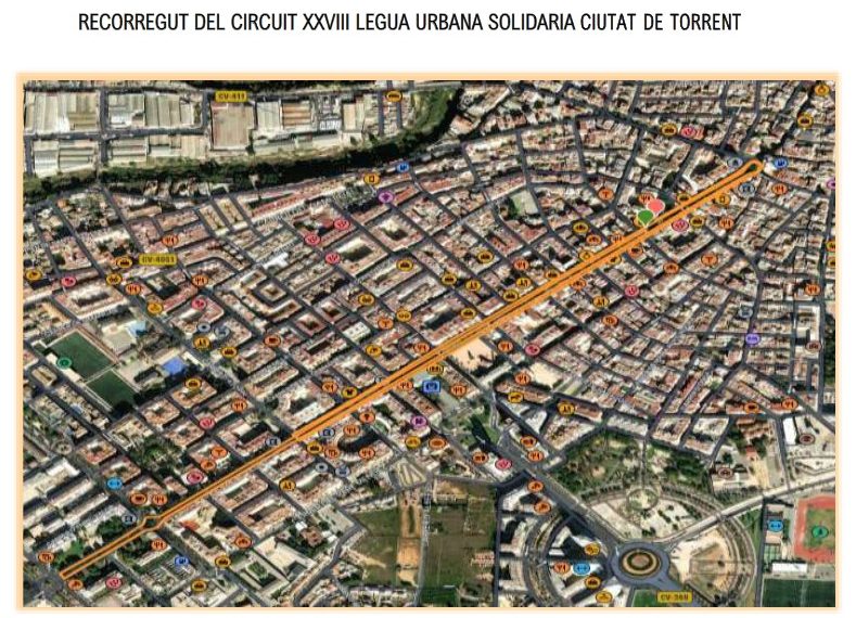 Torrent presenta la XXX Legua Urbana Solidaria Ciutat de Torrent