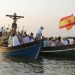 El Palmar celebra al Cristo de la Salud con la tradicional romería por la Albufera
