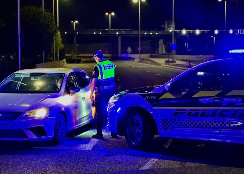 La Policía Local de Torrent se suma a la campaña especial de verano de la DGT, de control de drogas y alcohol en conductores