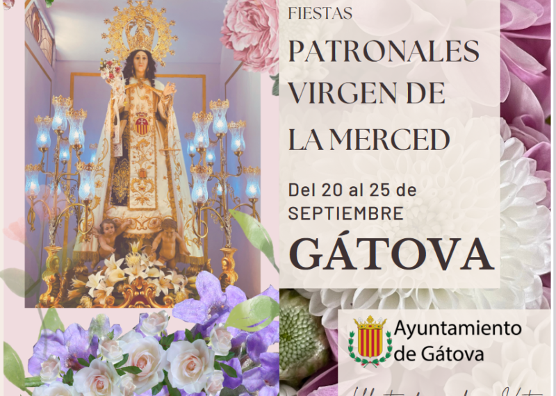 Gátova celebra las Fiestas en Honor a la Virgen de la Merced.