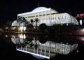 El Palau de la Música estrena una iluminación ornamental más eficiente gracias a un convenio con la Fundación Iberdrola España