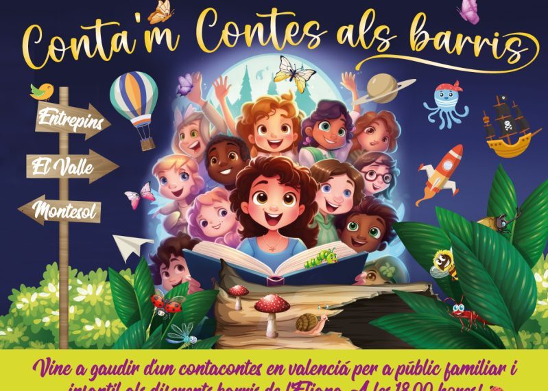 El cuentacuentos tradicional llega a los barrios de l’Eliana