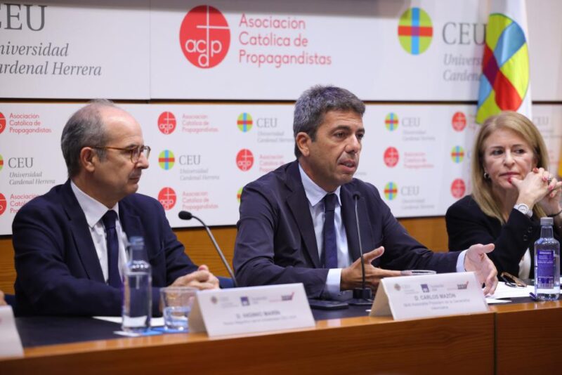 Carlos Mazón destaca “el carácter emprendedor e innovador de la Comunitat” para afrontar los nuevos retos “con determinación”