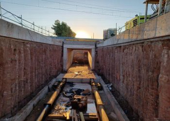 La Generalitat destina 3,4 millones para la construcción de dos pasos inferiores en la línea 3 de Metrovalencia entre Alboraya y Almàssera