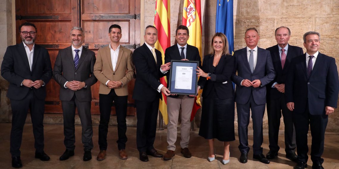 Carlos Mazón: “Somos la primera autonomía de España con una Estrategia de Sostenibilidad Turística certificada por AENOR”