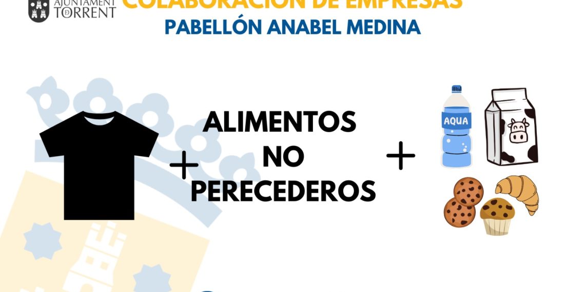 Torrent pide ayuda a comercios para donar alimentos y bebidas