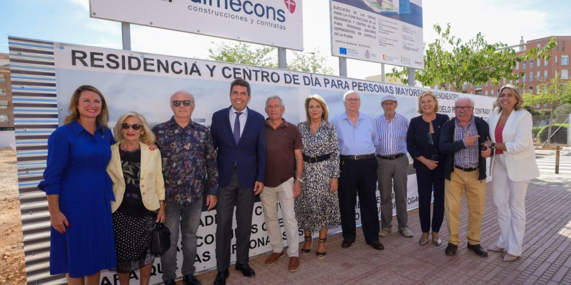 Mazón arranca la construcción de una residencia de mayores en Castellón