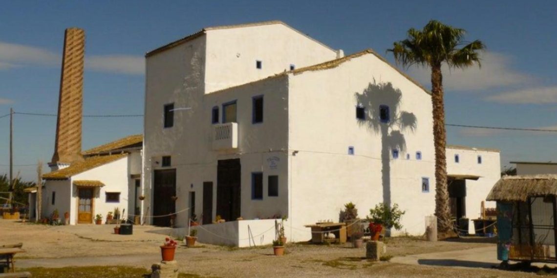 Obra en la Trilladora del Tocaio en El Palmar