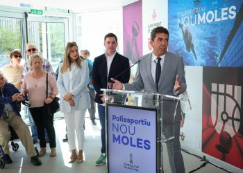 Inauguración del Polideportivo Nou Moles