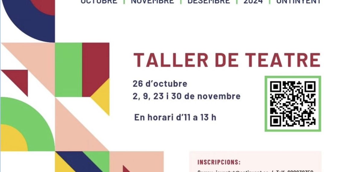 El actor Ismael J. Sempere impartirá un taller gratuito de iniciación al teatro en Ontinyent